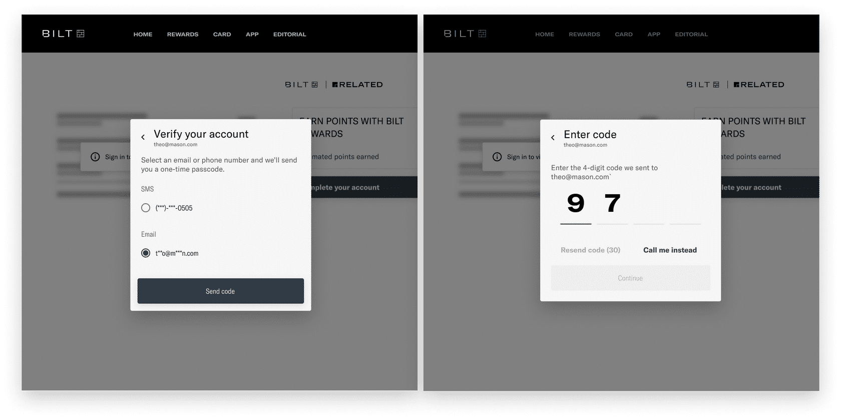 How to create an account Bilt Rewards Support